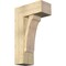 Ekena Millwork Legacy Block Rough Sawn Bracket w/ Offset Brace, Douglas Fir, 8"W x 18"D x 30"H BKT0806X18X30LEC05RDF - alternate 1